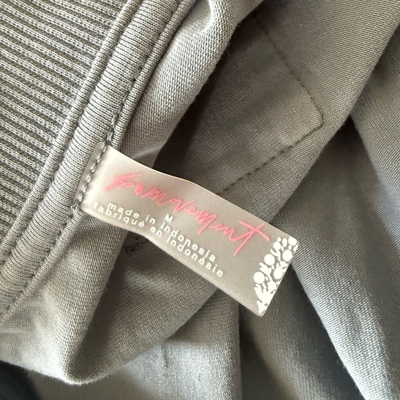 Free people Blue Ruffle Back Sweatshirt - Picture 5 of 5